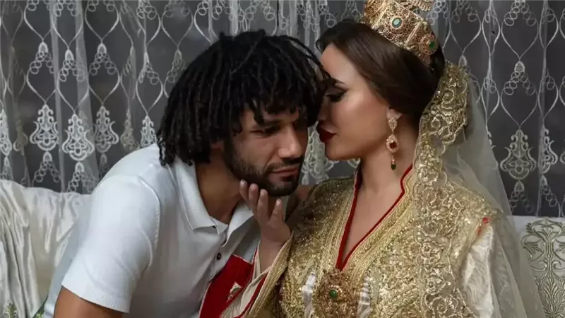 محمد النني وزجته الثانية