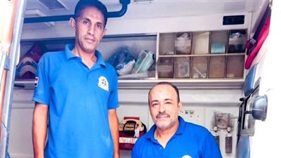 طاقم إسعاف ينجح في توليد سيدة فاجأها المخاض داخل منزلها بدمياط