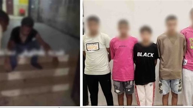 القبض على 5 أشخاص 
