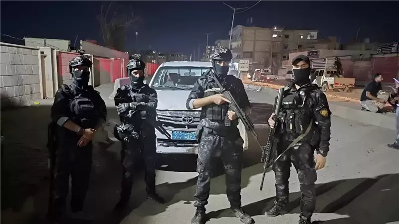 عناصر أمنية في الحسكة
