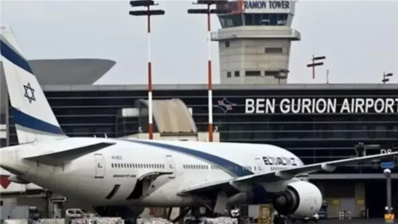 إغلاق المجال الجوي في مطار بن غوريون 