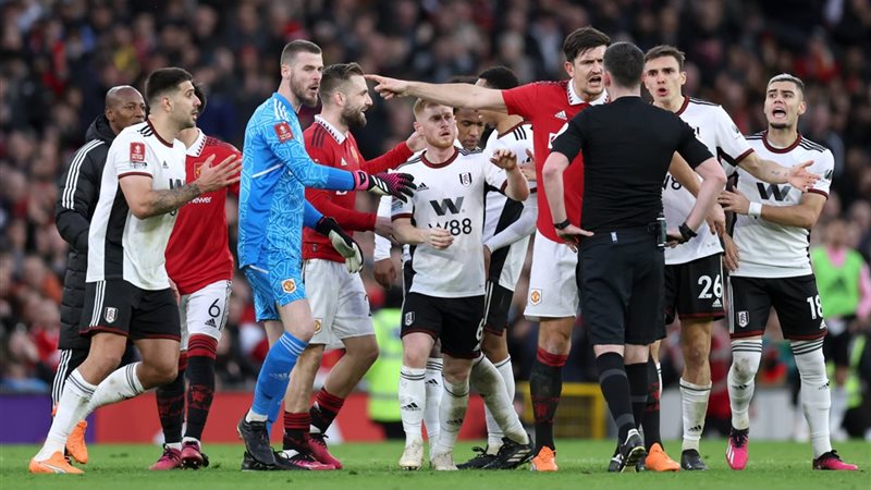 مانشستر يونايتد ضد فولهام