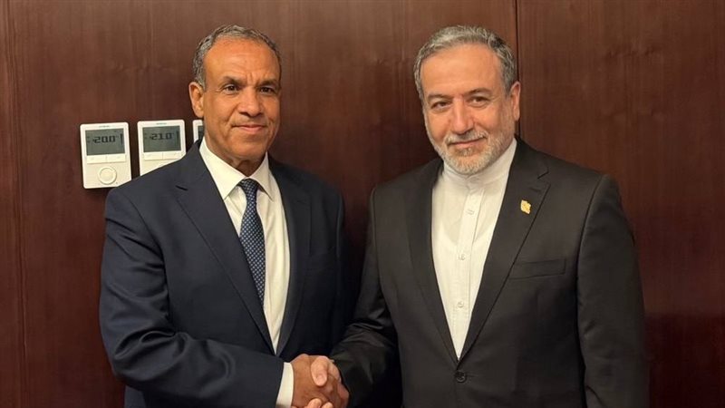 وزيرا الخارجية الإيراني والمصري 
