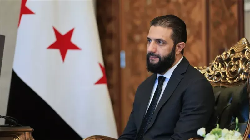 الرئيس السوري أحمد الشرع 