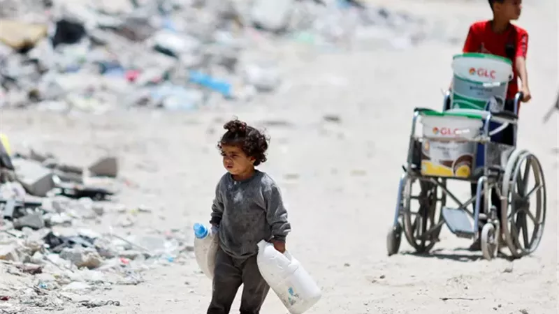 أطفال غزة _ صورة أرشيفية