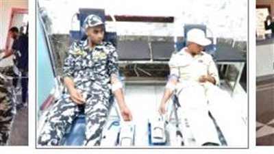 اتبرع بالدم.. أمن جنوب سيناء يطلق حملة إنسانية بمشاركة رجال الشرطة