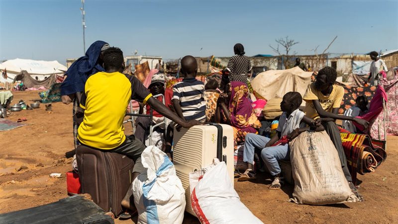 النزوح في السودان 