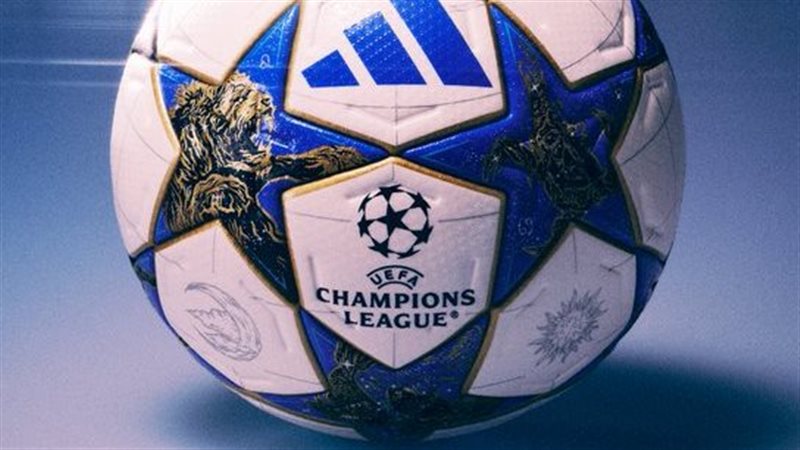 الكرة الجديدة لدوري أبطال أوروبا