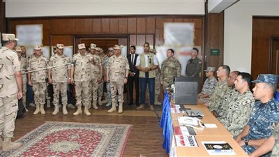 رئيس الأركان يتفقد الاستعدادات النهائية للتدريب المصري الأمريكي «النجم الساطع - 2025»