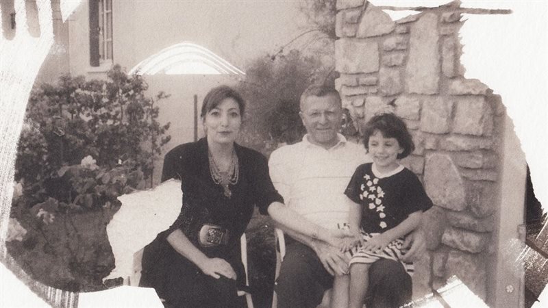 بابا والقذافي 