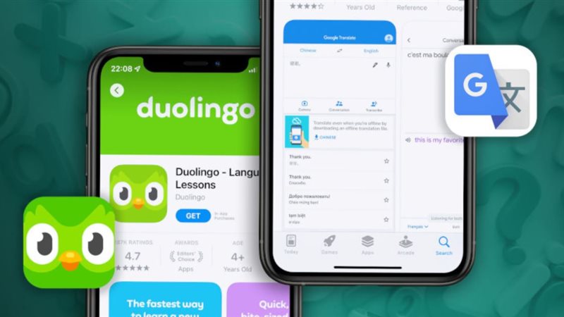 ترجمة جوجل تتفوق على Duolingo 