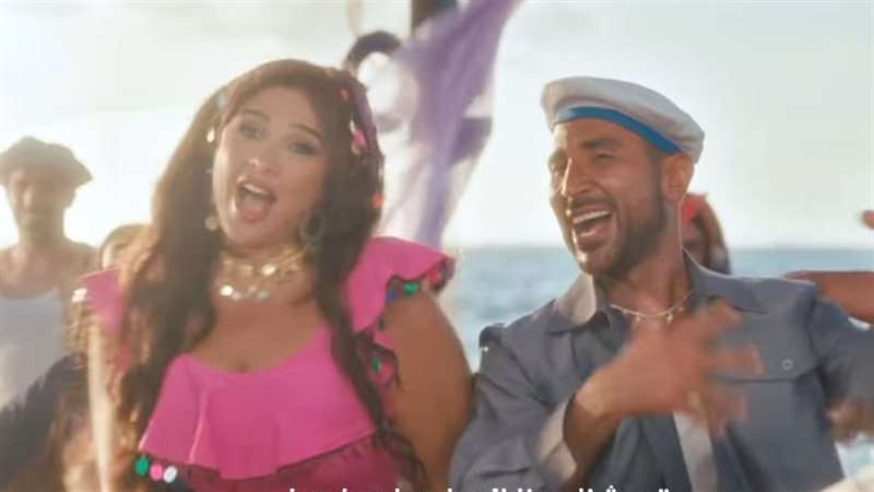 ياسمين عبد العزيز وأحمد سعد