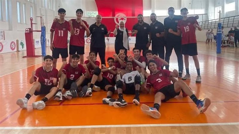 منتخب ناشئين الطائرة
