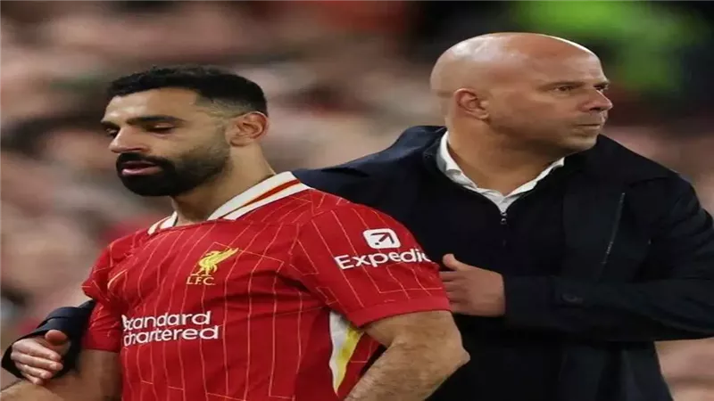 ارني سلوت ومحمد صلاح