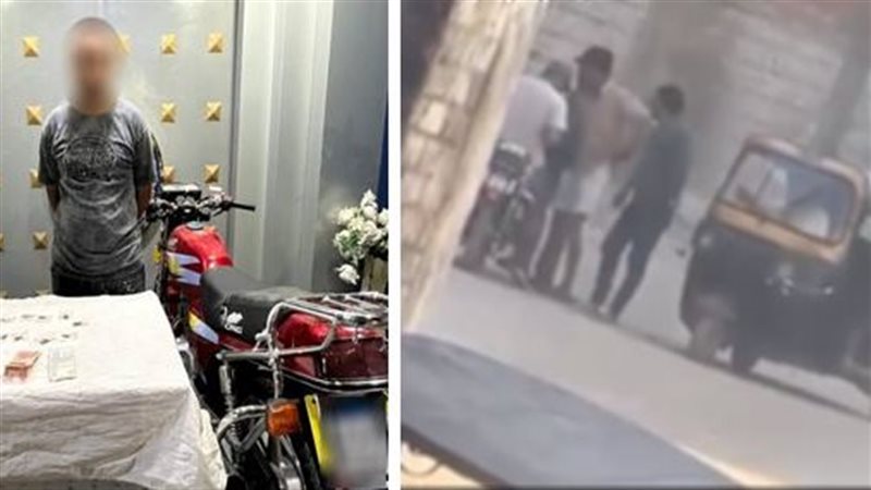 ضبط قائد دراجة نارية بتهمة ترويج وبيع المواد المخدرة بالفيوم