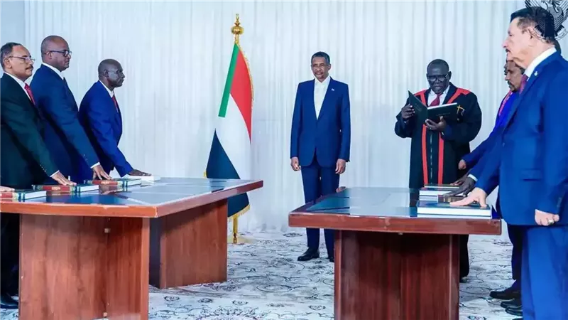 أعضاء المجلس الرئاسي لحكومة السلام في السودان 