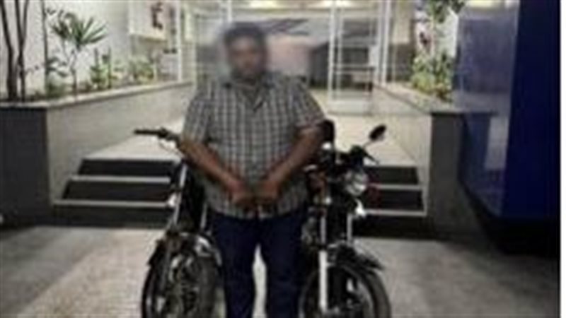  ضبط أحد الأشخاص 