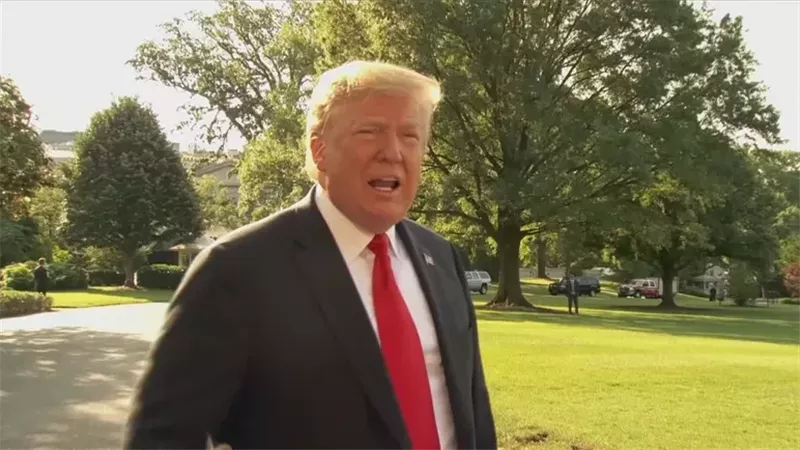 الرئيس الأمريكي دونالد ترامب