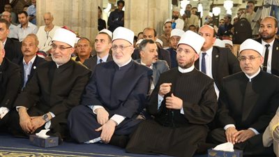 وزير الأوقاف يشهد احتفال الجامع الأزهر بالمولد النبوي الشريف 