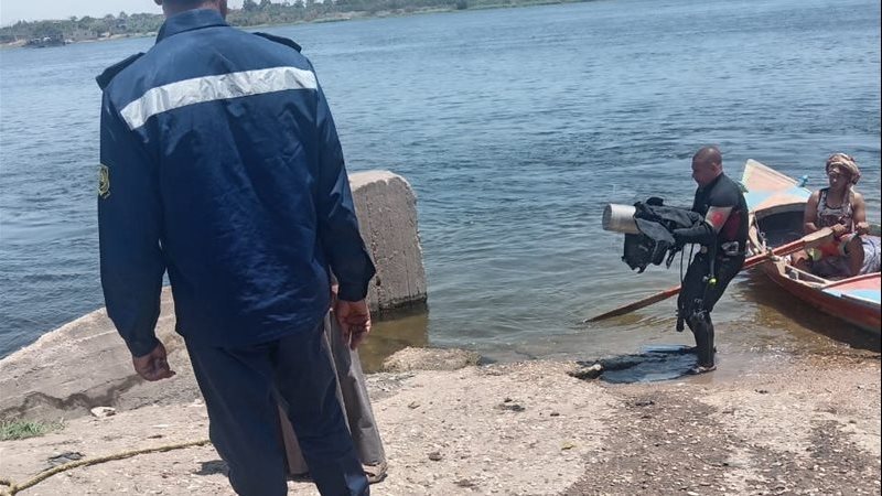 رجال الإنقاذ النهري بسوهاج