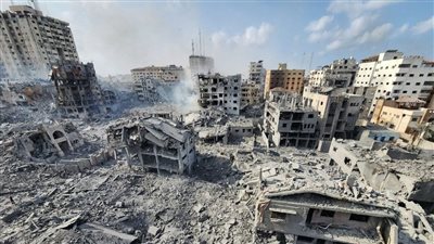 الحكومة الفلسطينية تدين استهداف الأبراج السكنية وتصفه بجريمة حرب وتهجير قسري 