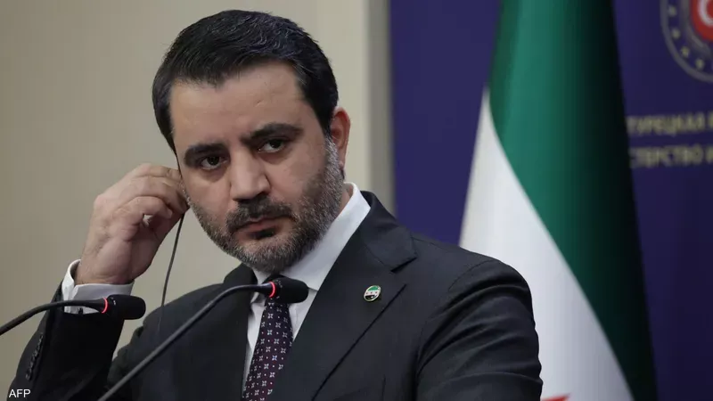 وزير الخارجية السوري، أسعد الشيباني