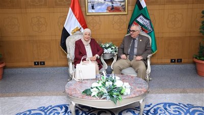 وفد اكاديمي يزور المستشار الدكتور حسين مدكور لتهنئته بتوليه رئاسة هيئة قضايا الدولة 