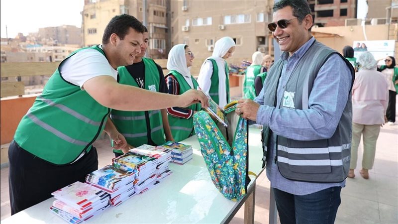 حملة العودة للمدارس بمصر الخير
