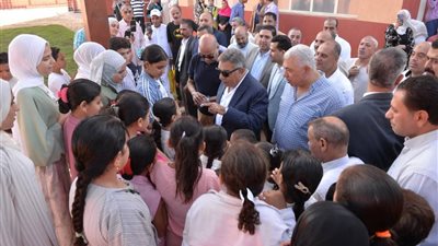 بتكلفة 22 مليونا.. محافظ الدقهلية يتفقد مدرسة بن زياد استعدادا للعام الدراسي الجديد