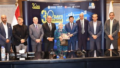 وزير الرياضة يكرم الفائزين في مسابقة «30 يوم تحدي» لتعزيز الوعي الصحي