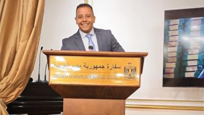 رضا عكاشة، الأمين العام للمصريين باليونان وقبرص بحزب “مصر ال