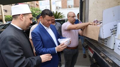 بالتعاون مع الأوقاف.. توزيع 2 طن لحوم على الأسر الأولى بالرعاية بالمنوفية