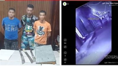ضبط 3 أشخاص بتهمة التعدي على آخر بأسلحة بيضاء في الإسكندرية