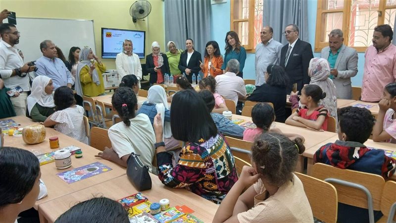 تطوير مدرسة يوسف السباعي الابتدائية بإمبابة