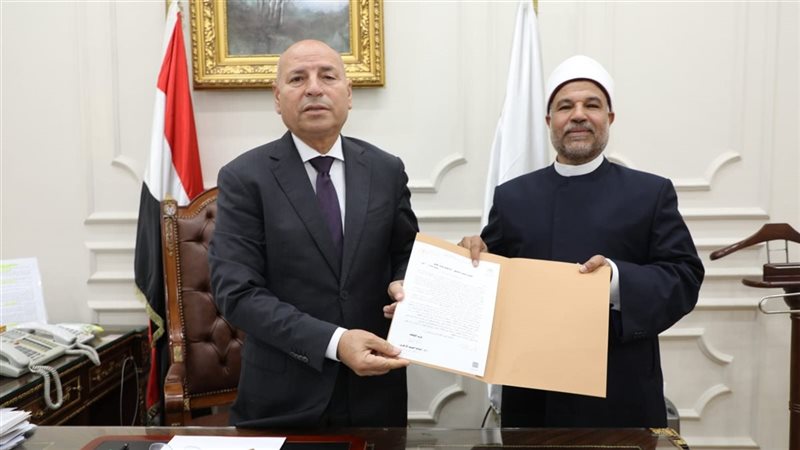 محافظ القاهرة والشيخ خالد صلاح