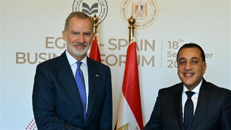 رئيس الوزراء وملك اسبانيا