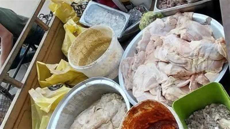 جانب من المضبوطات 