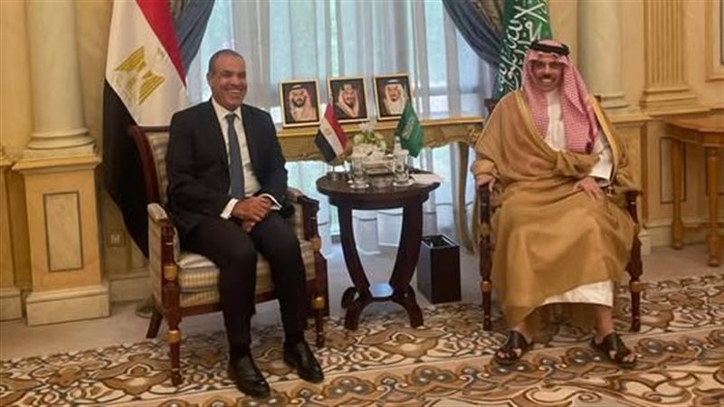 وزير الخارجية ونظيره السعودي 
