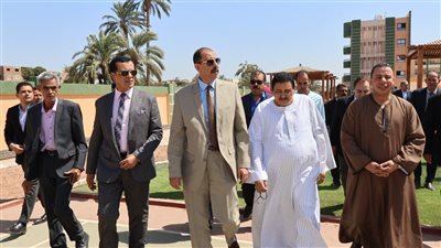 محافظ سوهاج يفتتح المدرسة المصرية اليابانية بجهينة على مساحة 10 آلاف متر