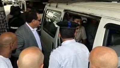 مدير أمن الفيوم فى حملة مفاجئة على الموقف مع انطلاق العام الدراسي