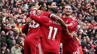 ليفربول يكتسح آينتراخت فرانكفورت بخماسية في دوري أبطال أوروبا
