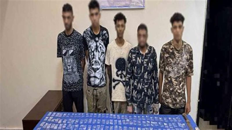 القبض على 5 أشخاص