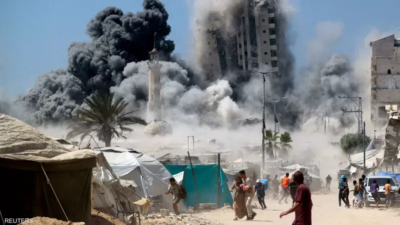 تواصل إسرائيل عملياتها العسكرية في قطاع غزة.. أرشيفية
