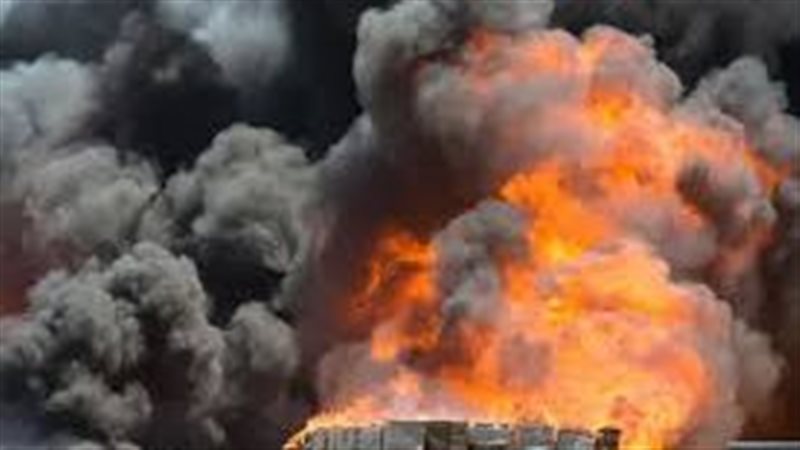 انفجار خط غاز _ أرشيفية