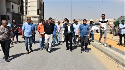  جولة رئيس جهاز القاهرة الجديدة بمشروع سكن مصر– أرض المعارض