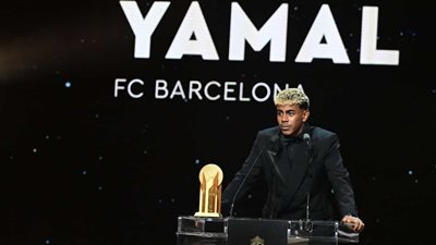 لامين يامال يحصد جائزة أفضل لاعب صاعد في البالون دور 2025