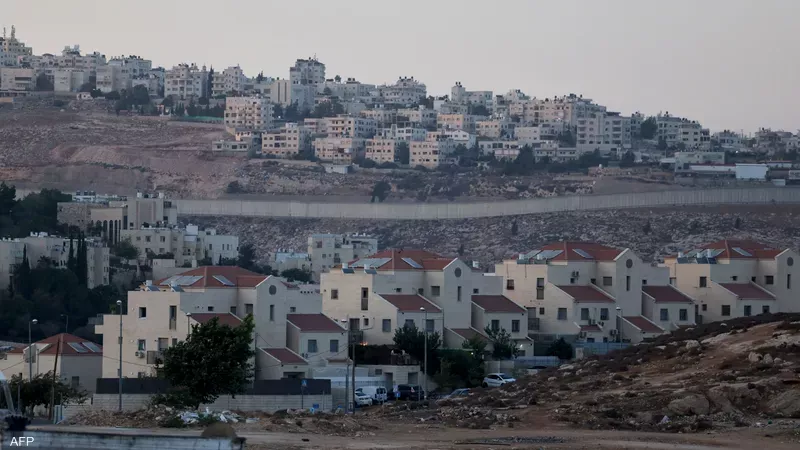 مستوطنة إسرائيلية في القدس الشرقية بالضفة الغربية_أرشيف
