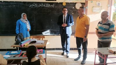 تعليم الغربية يتابع انتظام الدراسة بمدارس السنطة وشرق طنطا 