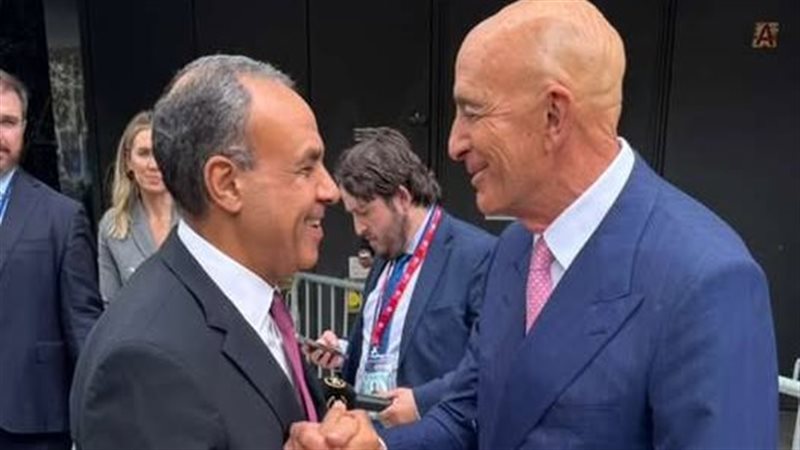 وزير الخارجية والمبعوث الأمريكي إلى سوريا