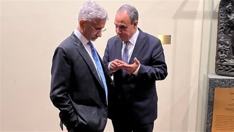 وزير الخارجية ونظيره الهندي 